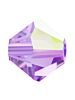 Bicone Glasschliffperle 5mm Violet AB