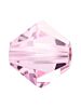 Bicone Glasschliffperle 6mm Pink Sapphire