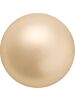 Pearl Round 5mm Gold