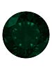 Brilliant Chaton 8mm Emerald