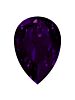 Drop 18x13mm Purple Velvet