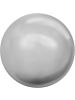 Crystal Round Pearl 6mm Crystal Light Grey Pearl